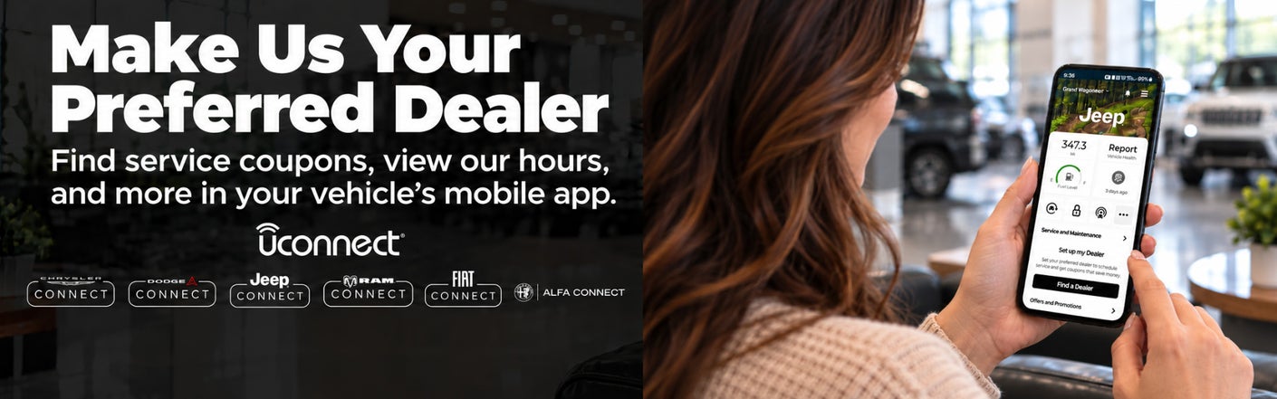 uconnect® make us your preferred dealer | Beadle's Chrysler Center in Bowdle SD