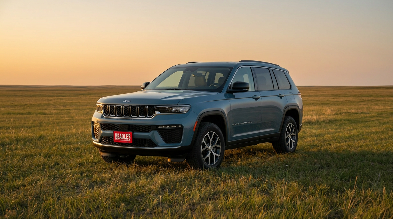 2026 Jeep Grand Cherokee L in Steel Blue at Beadle's in Bowdle SD