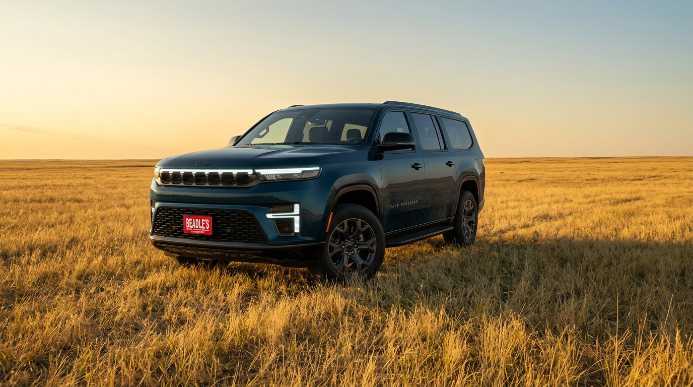 2026 Jeep Grand Wagoneer L in Fathom Blue at Beadle's in Bowdle SD