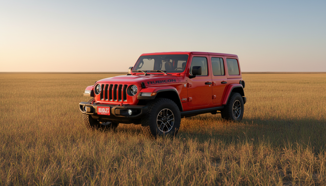 2026 Jeep Wrangler in Firecracker Red at Beadle's in Bowdle SD