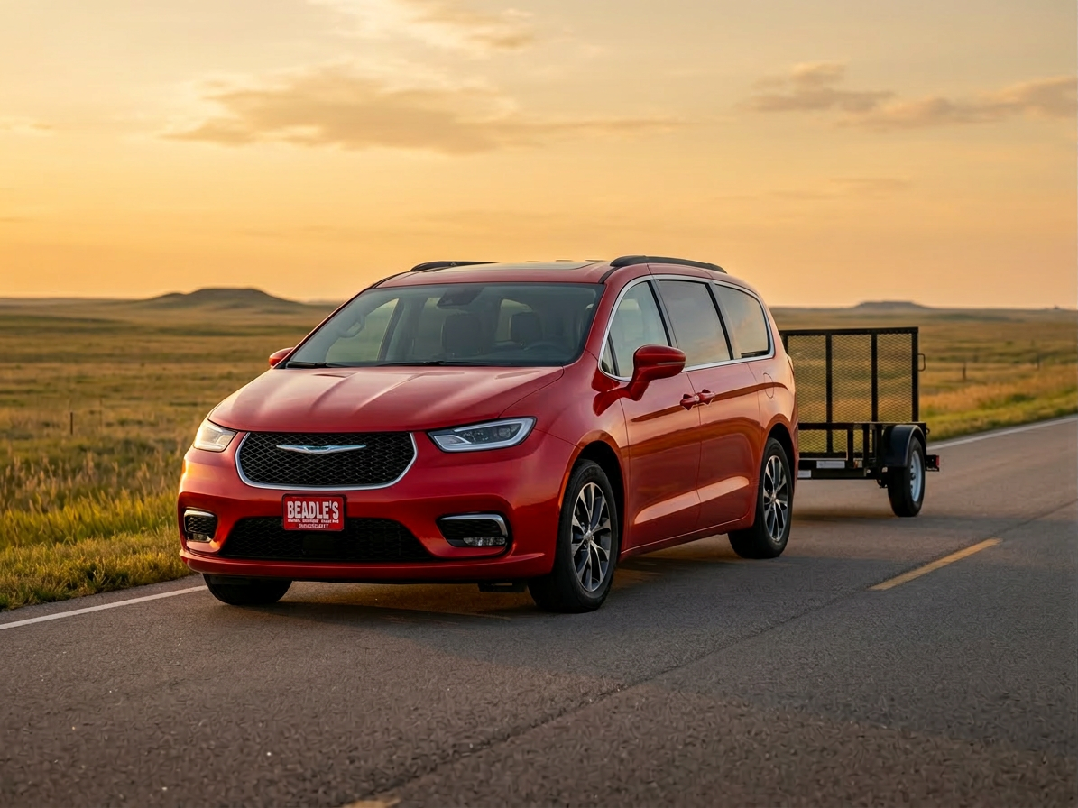 2026 Chrysler Pacifica in Red Hot Pearl Coat at Beadle's in Bowdle SD