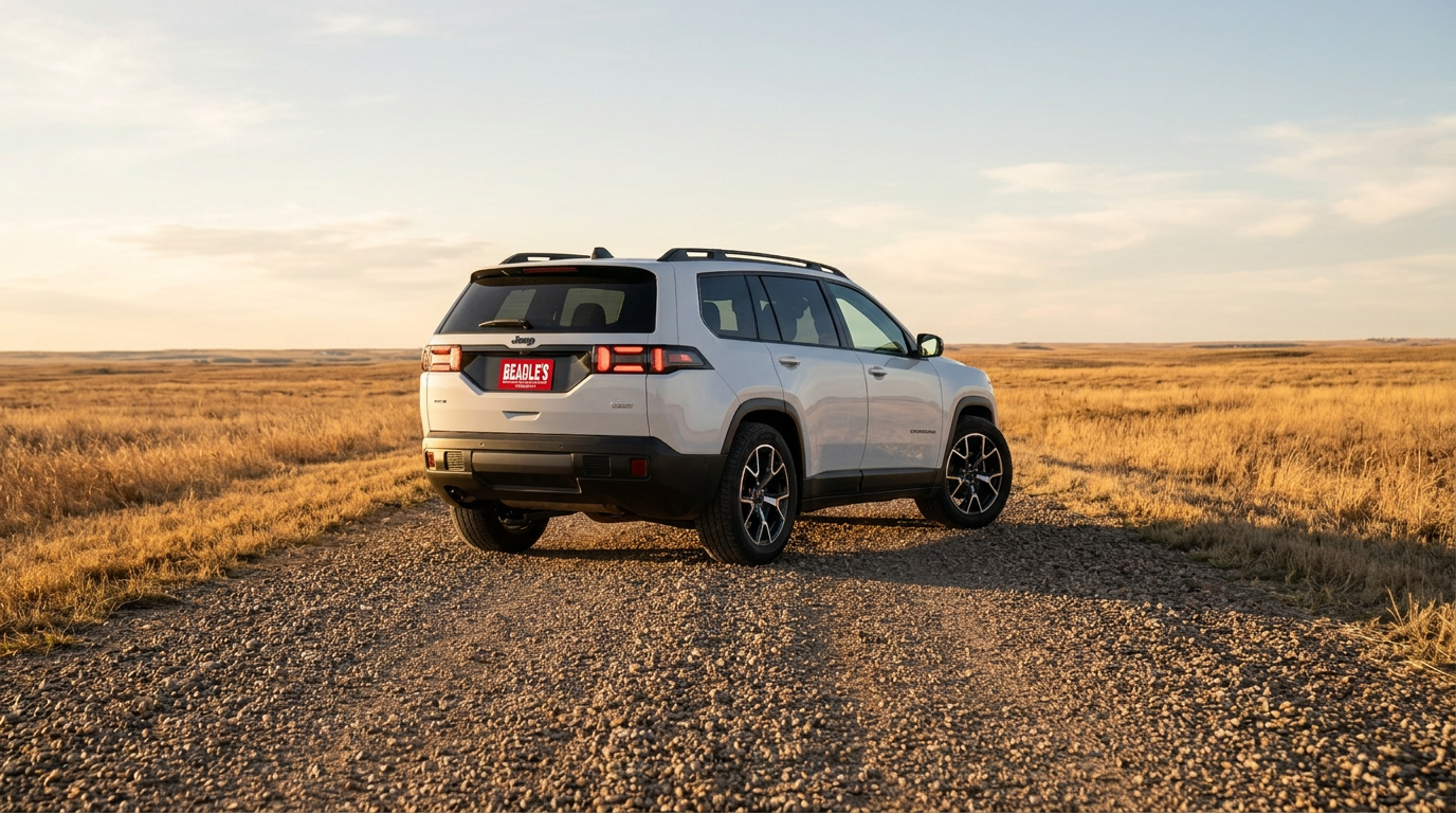 2026 Jeep Cherokee terrain modes gravel road South Dakota