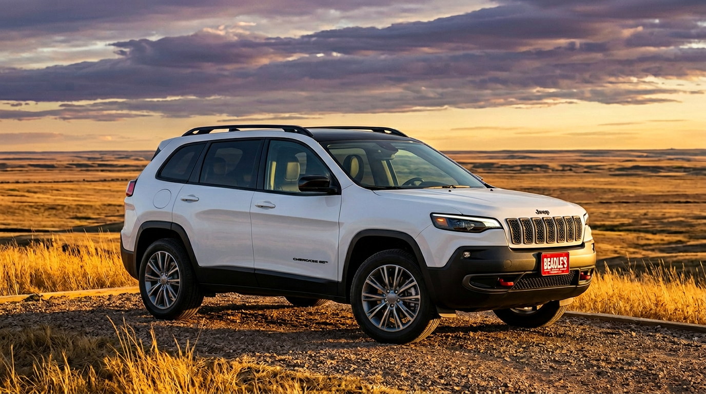 2026 Jeep Cherokee long range highway driving rural South Dakota
