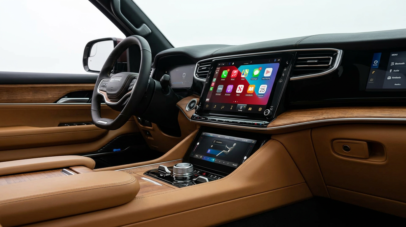 2026 Jeep Grand Wagoneer L Uconnect 5 touchscreen Bowdle