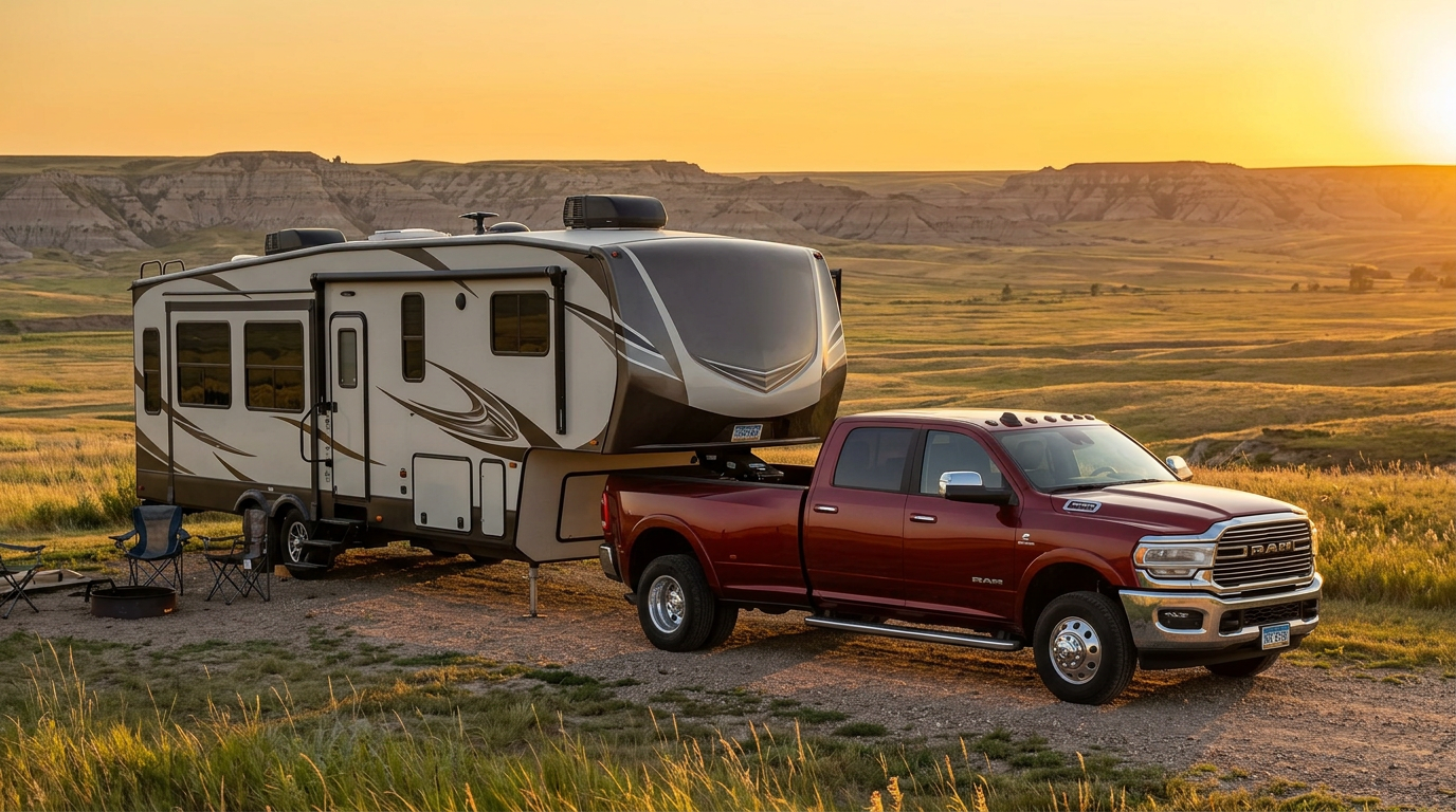 Fifth-wheel and gooseneck towing guide for 2026 Ram 3500