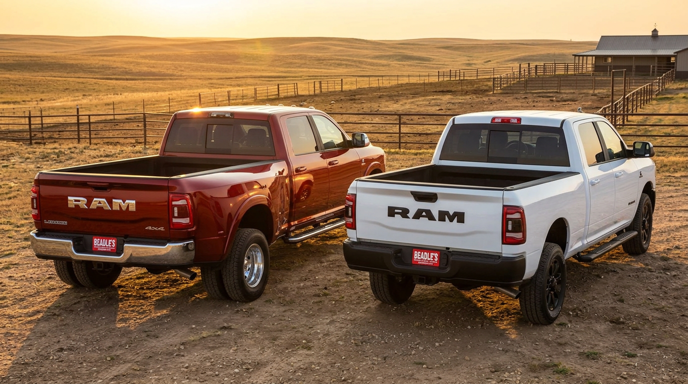 Ram 3500 vs Ram 2500 comparison guide
