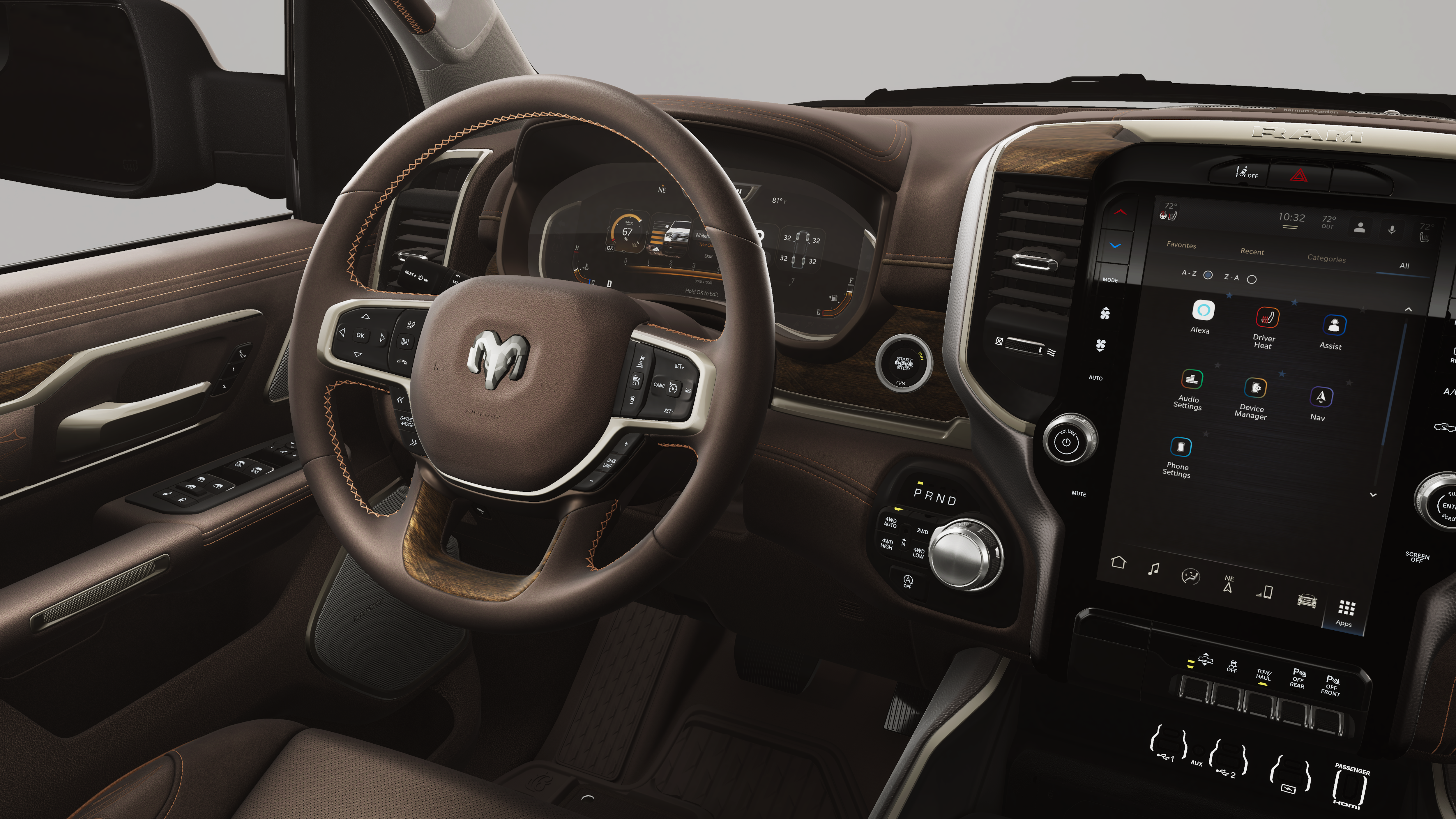 2026 RAM Ram 1500 RAM 1500 LIMITED LONGHORN CREW CAB 4X4 6'4' BOX