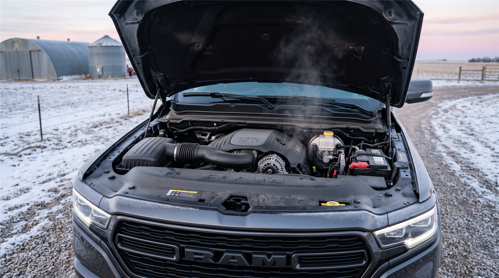 2027 Ram 1500 5.7L HEMI V8 engine bay, Bowdle South Dakota