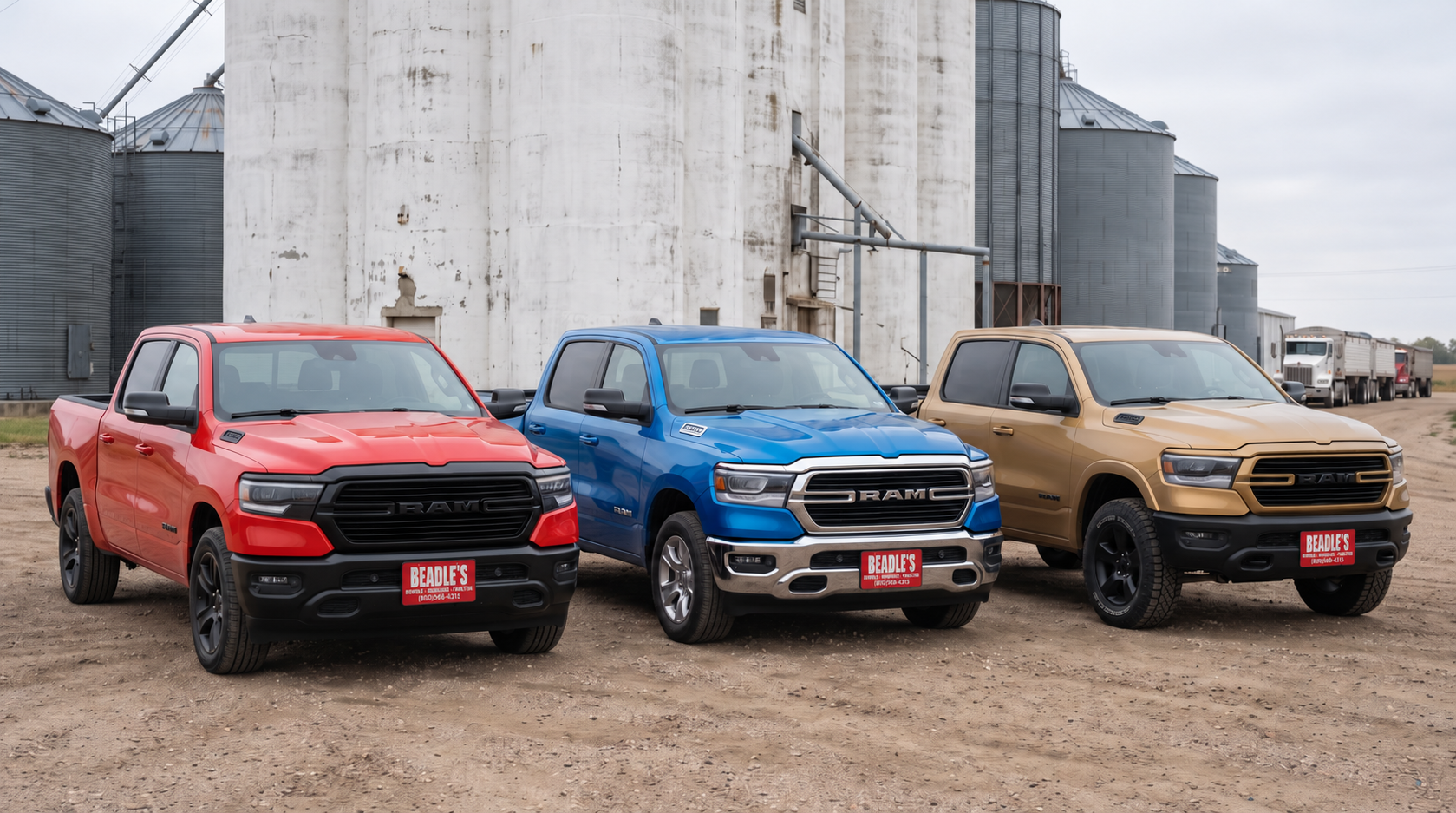 2027 Ram 1500 colors at a South Dakota co-op elevator